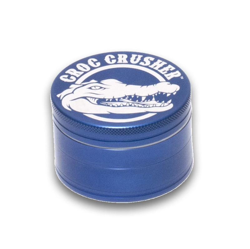 Croc Crusher - 2.2 Inch Herb Grinder (Blue)