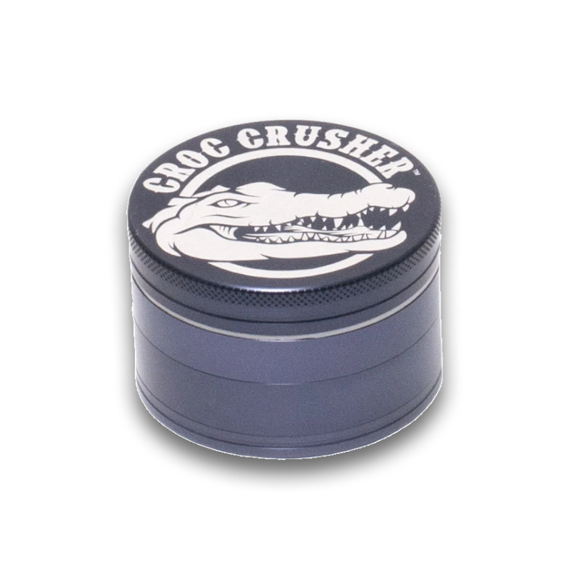 Croc Crusher - 2.5 Inch Herb Grinder (Cobalt)