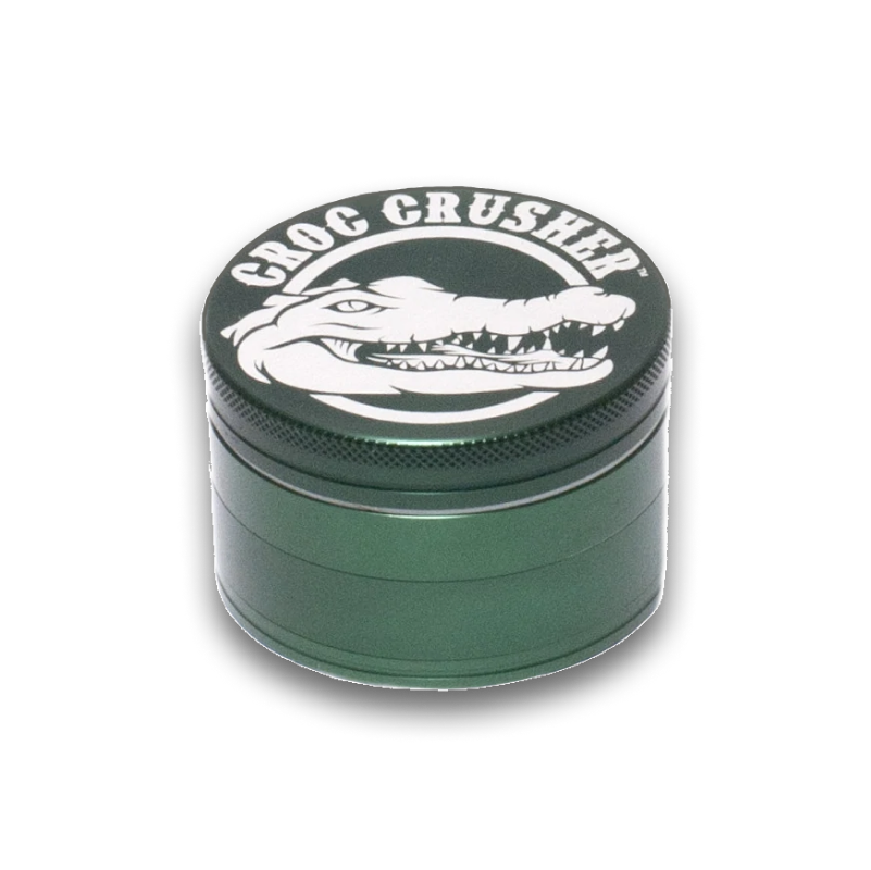 Croc Crusher - 1.5 Inch Herb Grinder (4 pc. Green)