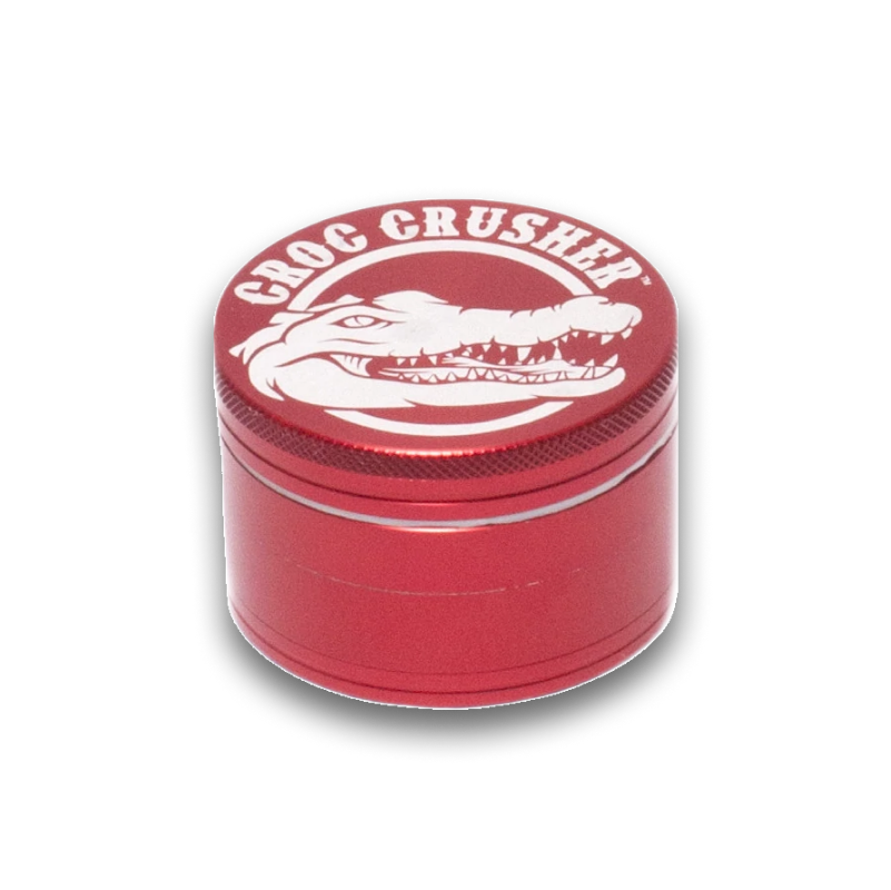 Croc Crusher - 1.5 Inch Herb Grinder (4 pc. Red)