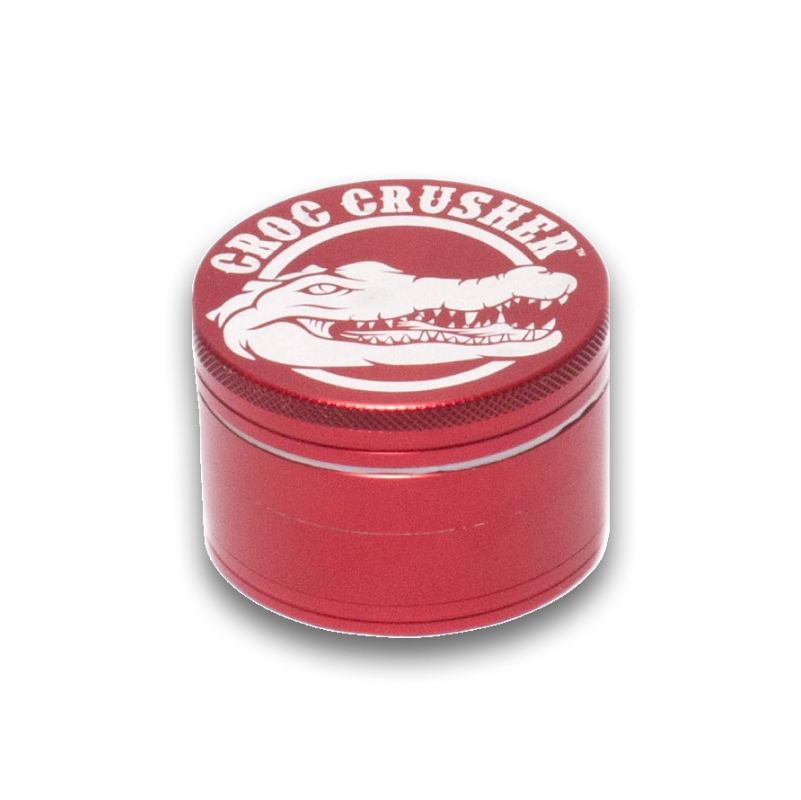 Croc Crusher - 2 Inch Herb Grinder (4 pc. Red)