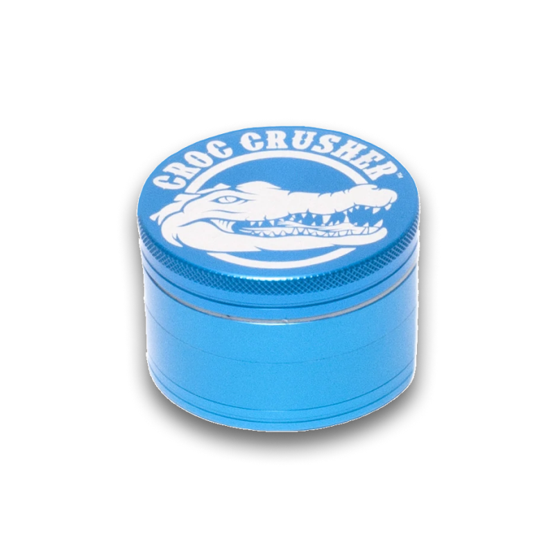 Croc Crusher - 2.2 Inch Herb Grinder (Turq)