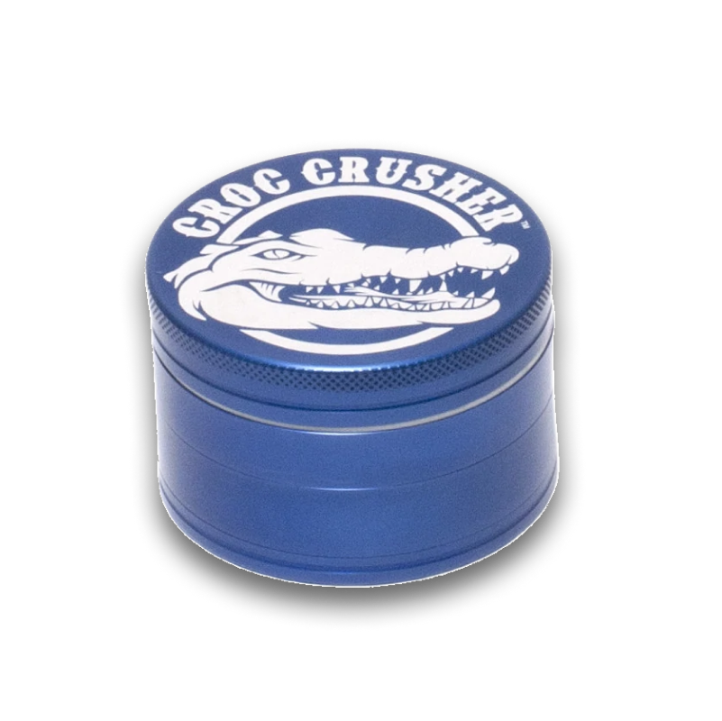 Croc Crusher - 2.5 Inch Herb Grinder (Blue)