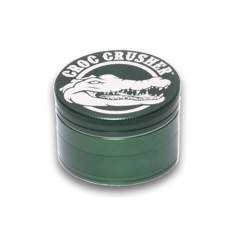 Croc Crusher - 1.2 Inch Herb Grinder (4 pc. Green)