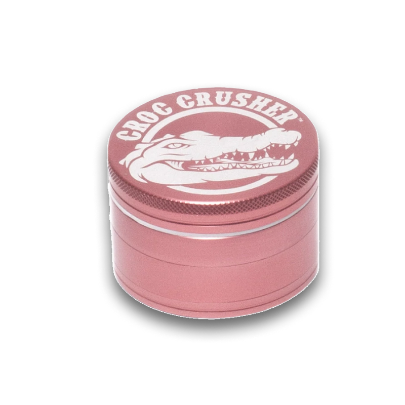 Croc Crusher - 1.2 Inch Herb Grinder (4 pc. Pink)